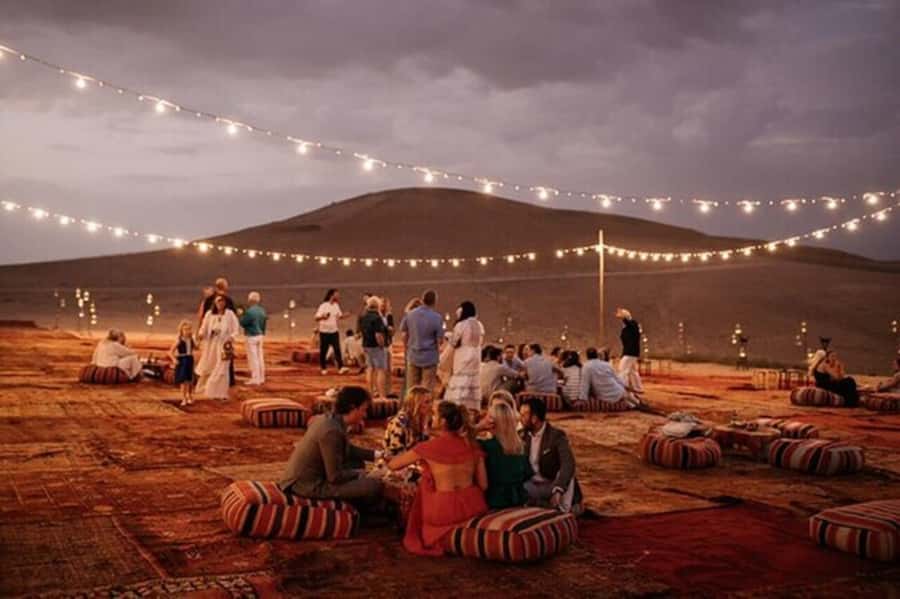 Romantic Dinner & Camel Ride In Agafay Desert - The camel ride and the best sunset light