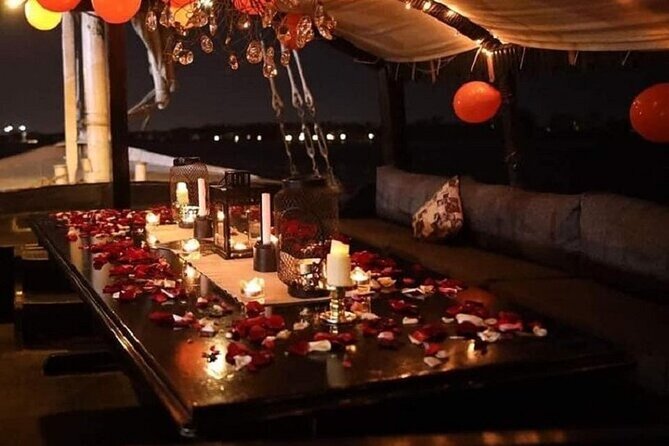 Romantic Dinner Cruise in Cairo Nile for Couples (Luxury) - A two-hour Nile evening built for couples