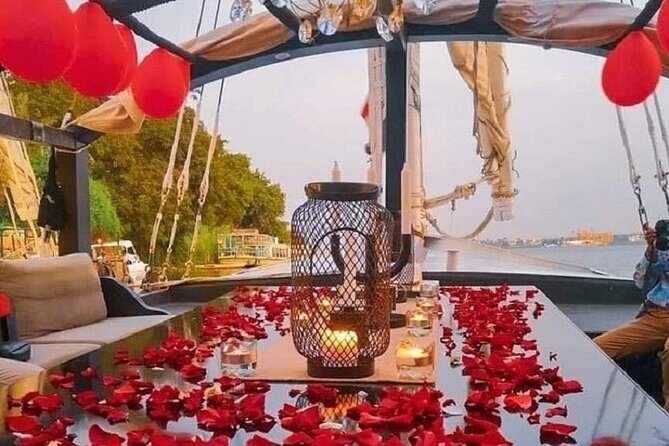 Romantic Dinner Cruise in Cairo Nile for Couples (Luxury) - Stepping aboard the luxury felucca