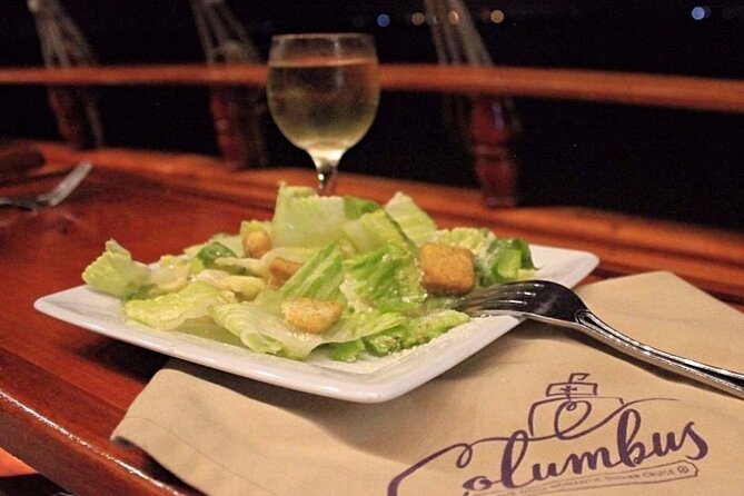 Romantic Dinner in the Spanish Galeon with Sax in Cancun. Lobster & Beef menu. - Watching the sunset from the lagoon