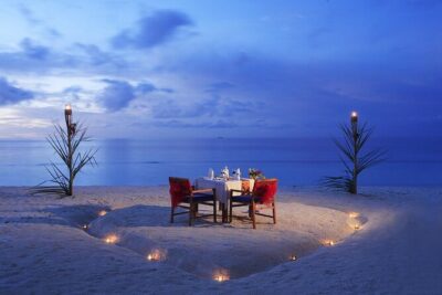 Romantic dinner with Candle at the Nungwi or Kendwa beach