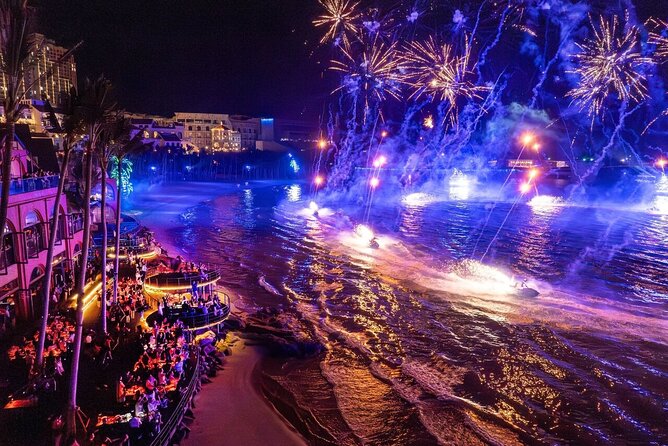Romantic Dinner with Fireworks, Symphony & Kiss of the Sea Show - An evening built around Sunset Town’s shows