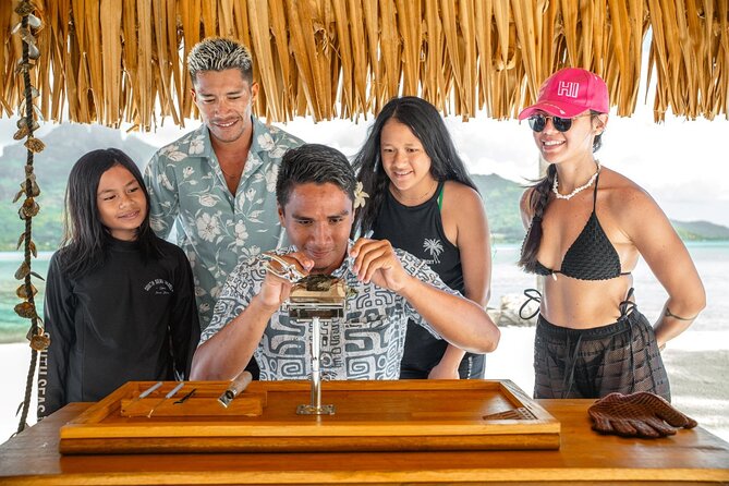 Romantic Dive for beginners in Bora Bora (2 people) with Video - The Polynesian black pearl souvenir