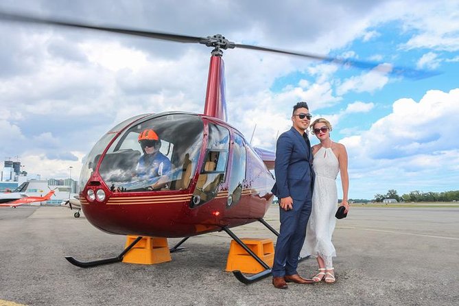 Romantic Jewel - Private Helicopter Tour for 2 - Who will enjoy this flight most?