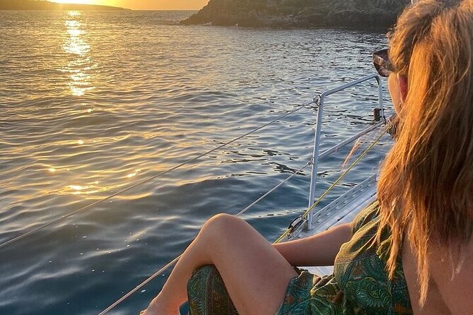 Romantic Luxury Sunset sailing - Leaving Heraklion beneath the Venetian fortress