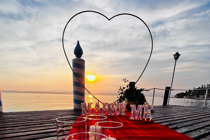 Romantic Marriage Proposal Experience in Lake Garda - What the two-hour evening feels like