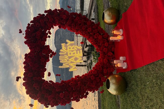 Romantic Marriage Proposal Experience in Lake Garda - The proposal moment by Lake Garda