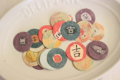 Romantic Mizuhiki Knot and Omikuji Washi Charm Workshop Ueno