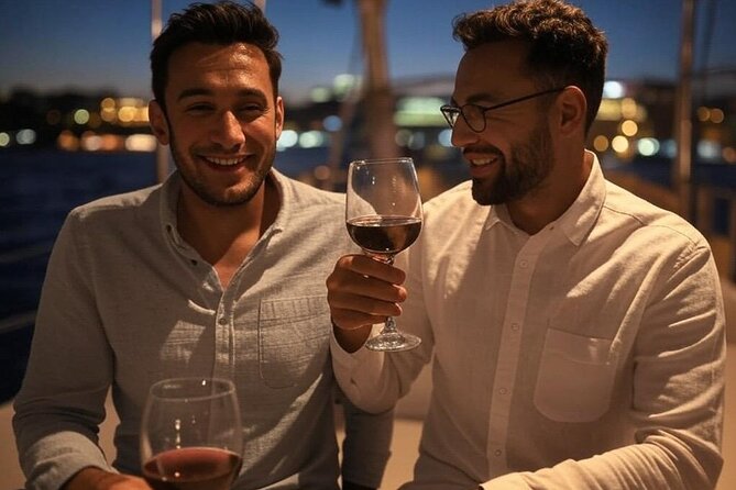 Romantic Night Cruise Live Violinist - A gentle start at the Ömer Avni pier