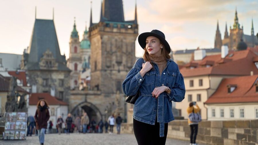 Romantic Photoshoot Experience for Couples in Prague - A one-hour portrait walk through Prague