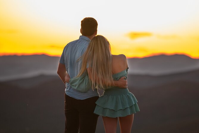 Romantic Picnic Date Night in the Las Vegas Mountains - Sunset, city lights, and the view from above