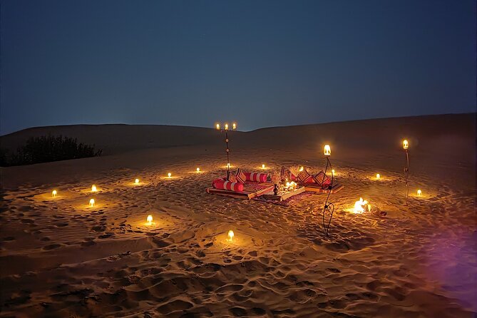 Romantic Private Candle Light Dinner At Thar Desert Jaisalmer - How the five-hour timing shapes the evening
