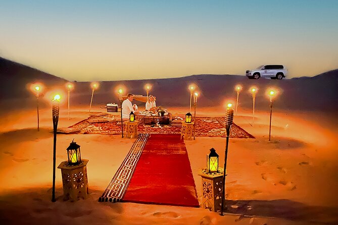 Romantic Private Dune Dinner Abu Dhabi - Dune bashing across the Abu Dhabi sand