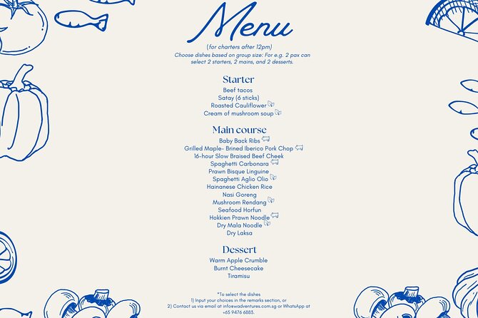 Romantic Private Sunset Dinner Cruise with a 3-course meal - Fishing around the Southern Islands