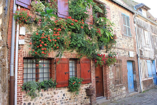 Romantic Sidecar Escape: Honfleur, Villerville & Deauville - Honfleur harbor and Sainte-Catherine Church