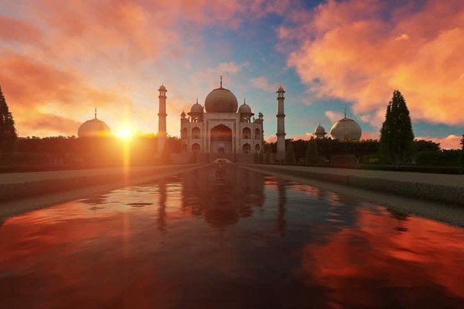 Romantic Sunset at the Taj Mahal: Day Trip from Delhi to Agra - Agra Fort, a compact look at Mughal power