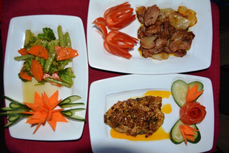 Romantic Sunset Dinner Cruise in Hoi An - Seafood dinner on a moving boat