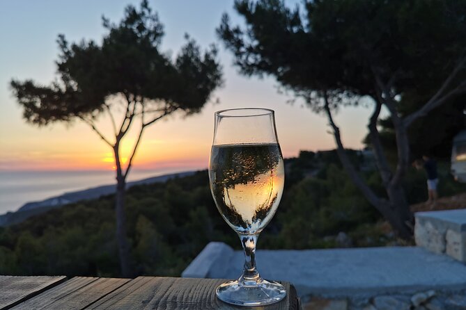 Romantic Sunset in Zakynthos Keri Lake & Myzithres Viewpoint - Cameo Island may be brief and access can change