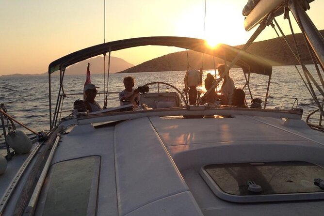 Romantic Sunset Sail Cruise - Boarding a small boat with no more than 10 people