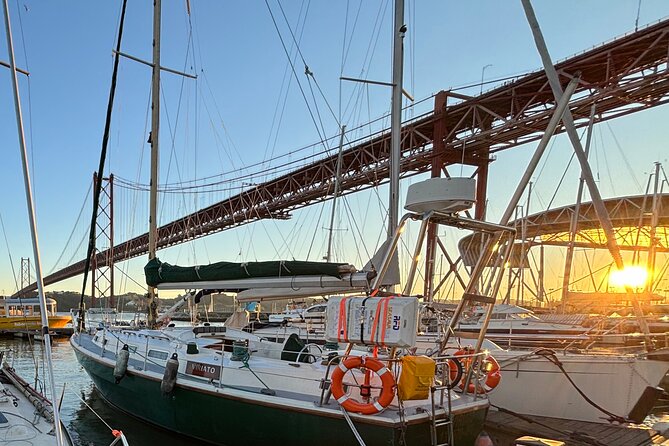 Romantic Sunset Sailing Experience in Lisbon - Torre de Belém at the end of the route
