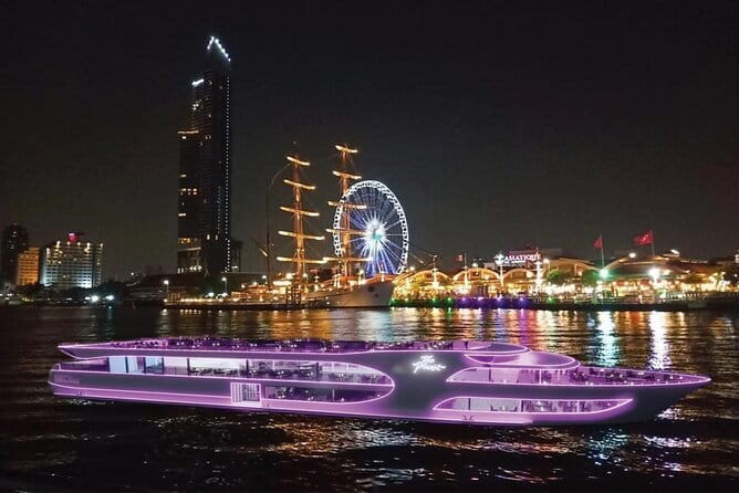 Romantic Sunset The Planet Cruise with Bangkok Night Views - What the evening on The Planet Cruise feels like