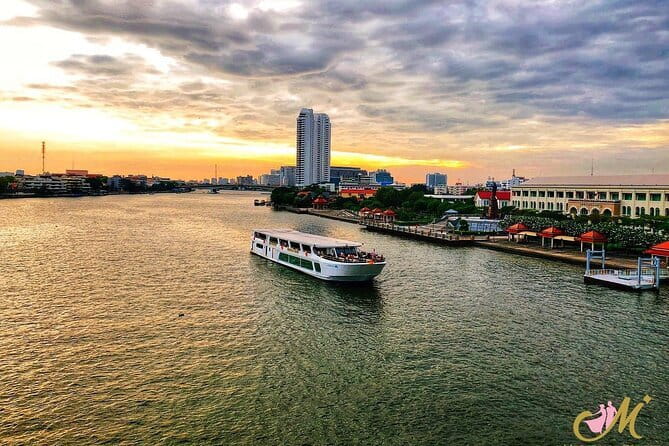Romantic Sunset The Planet Cruise with Bangkok Night Views - Rama VIII Bridge and Bangkok’s changing skyline