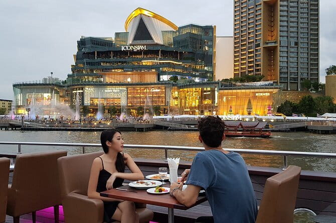 Romantic Sunset The Planet Cruise with Bangkok Night Views - Thai dance, Khon, and live singers