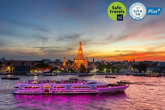 Romantic Sunset The Planet Cruise with Bangkok Night Views - Asiatique is part of the evening plan