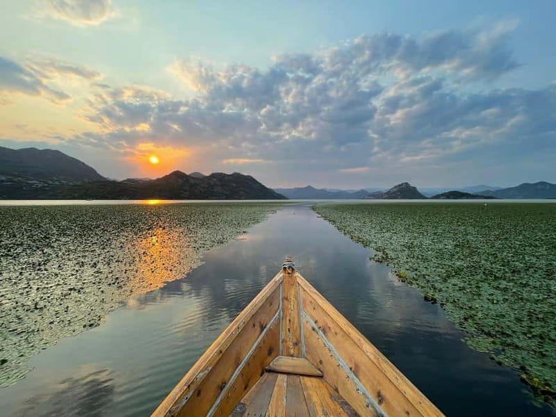Romantic Sunset tour on Skadar lake with drinks and snacks - Key points to know before booking