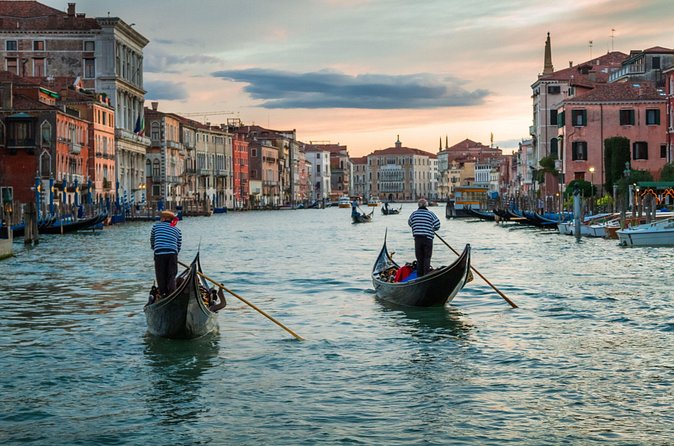 Romantic Venice: 30 Minute Gondola Ride with Serenade - Santa Maria della Salute from the canal