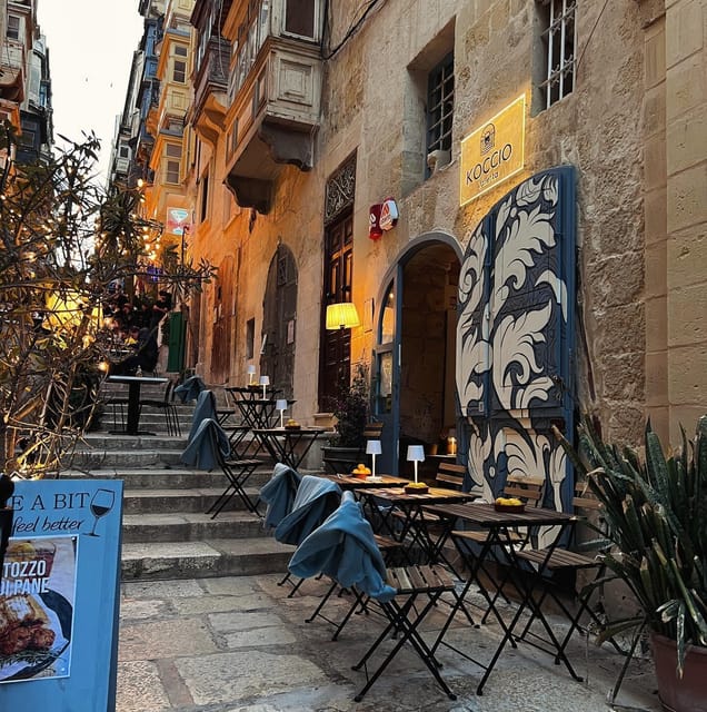Romantic Wine Tasting Experience at Koccio Valletta - My call: book it for atmosphere and a full evening