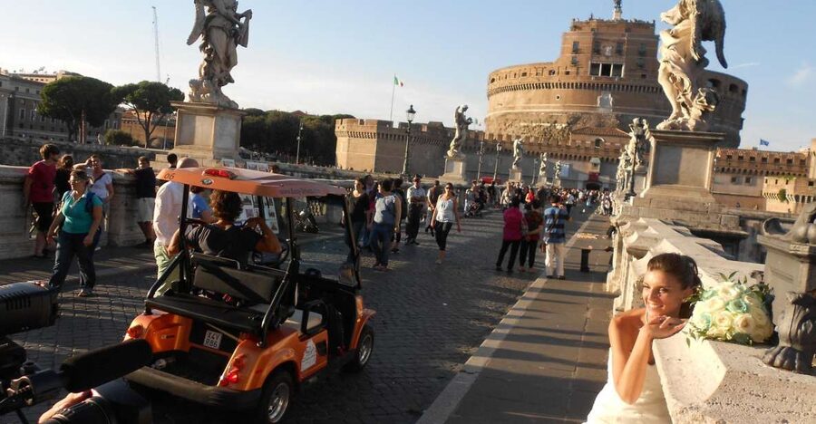 Rome at Sunset: Romantic Tour in an Electric Golf Cart - Key points at a glance