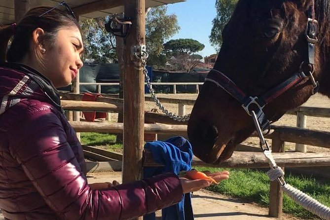 Rome : Horseback Riding with meals and wine included - Riding through the coastal nature reserve