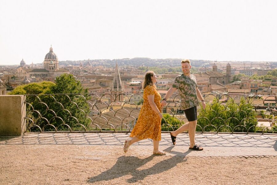 Rome: Personalized Private Couple Photoshoot Experience - Poses, candid moments, and help for camera-shy couples