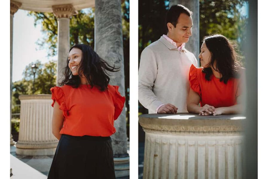Rome: Romantic Couple Photoshoot at Villa Borghese - Timing, communication, and practical planning