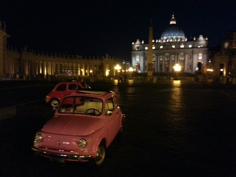 Rome: Romantic Night Tour by Classic Fiat 500 - The guide can make or break the evening