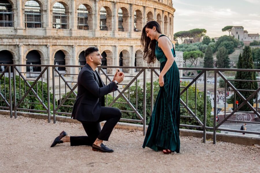 Rome: Romantic Proposal Shooting - What happens during the 30-minute photo stop