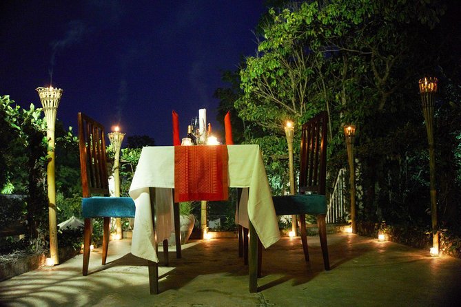 Rooftop Romantic Dinner - 4 Courses Set Meal & Wine - A candlelit dinner under Siem Reap’s trees