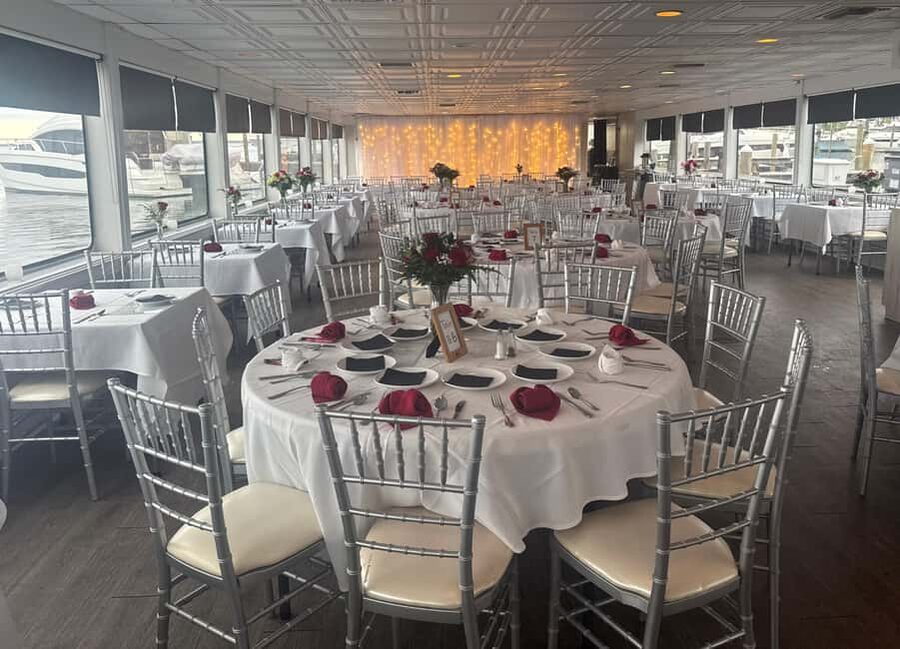 Sandestin: Sunset Dinner Cruise with Live Music - Sunset from the sky deck