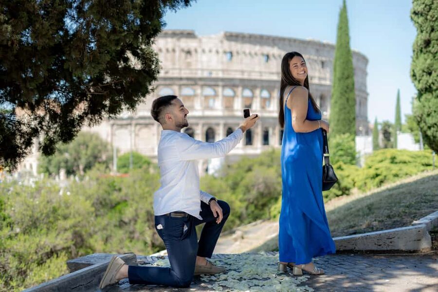 Secret Proposal Photoshoot in Rome + Reel - Why a planned Rome proposal is worth the effort