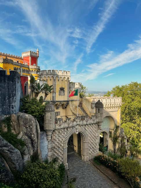 Sintra: The Romantic Village – Private Half-Day Guided Tour - Pena Palace and its gardens