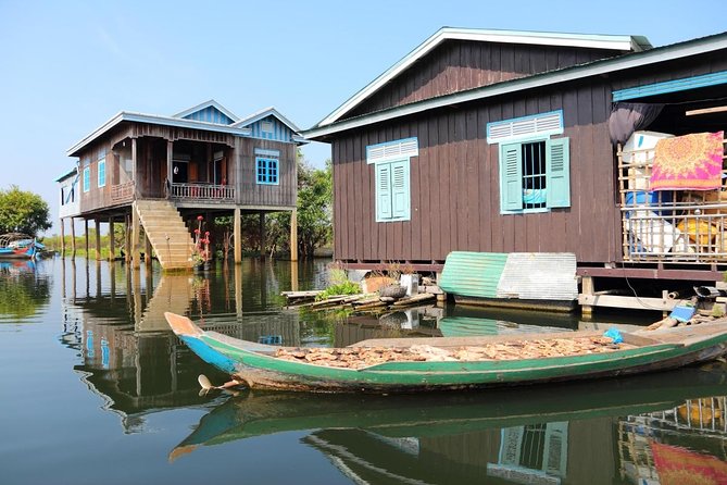 Sunset Dinner and drinks includes a Floating Village cruise tour. - Key points to know before booking