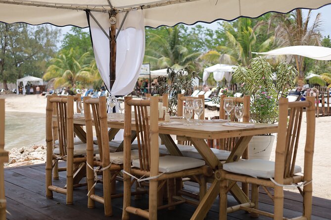 Sunset Dinner at Bamboo Beach Club - A sunset dinner with more going on than the meal