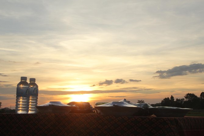 Sunset Dinner at Rice Paddy Fields - A three-hour view of rural life outside Siem Reap
