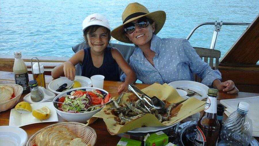 Sunset dinner boat tour in the Gulf of Poets - Sunset in the Strait of Porto Venere