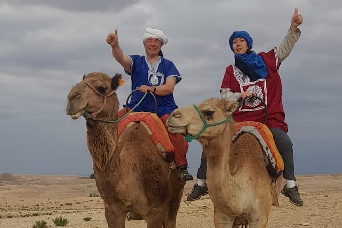 Sunset Dinner & Camel Ride in Agafay desert - What the one-hour camel ride is really like