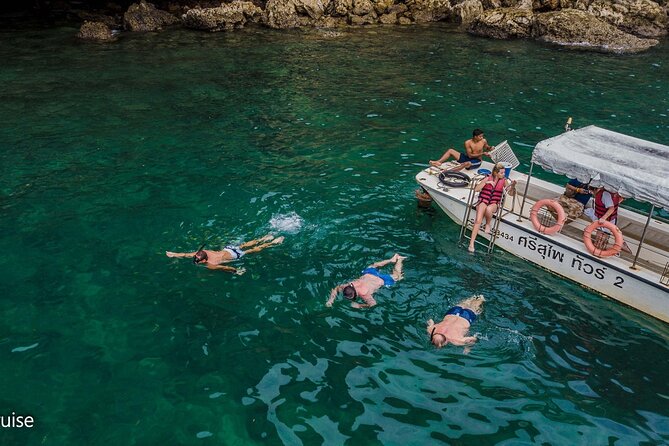 Sunset Dinner Cruise with night Swimming by Luxury Junk Boat - A barbecue dinner as the sun drops