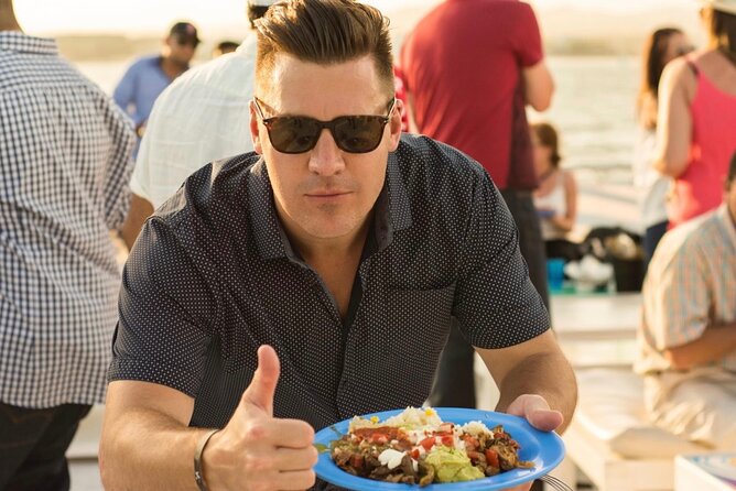 Sunset Dinner Cruise with Tequila & tacos - From Cabo Marina to the open water
