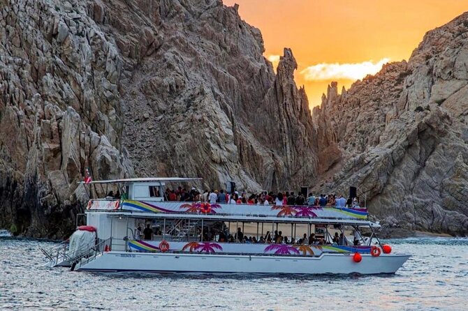 Sunset Dinner Cruise with Tequila & tacos - Sunset views from the upper deck