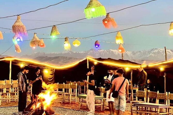 Sunset Dinner in Agafay Desert with show & Transfers - Who will enjoy this evening most?